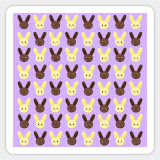 ButterBee and ButterBun Bunny Pattern Sticker